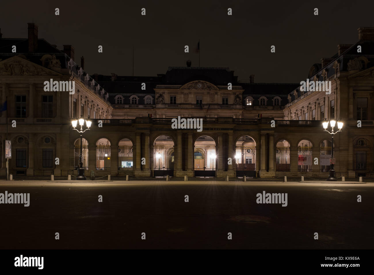 The Conseil d Etat (Council of State) is an administrative court of the French government Stock Photo