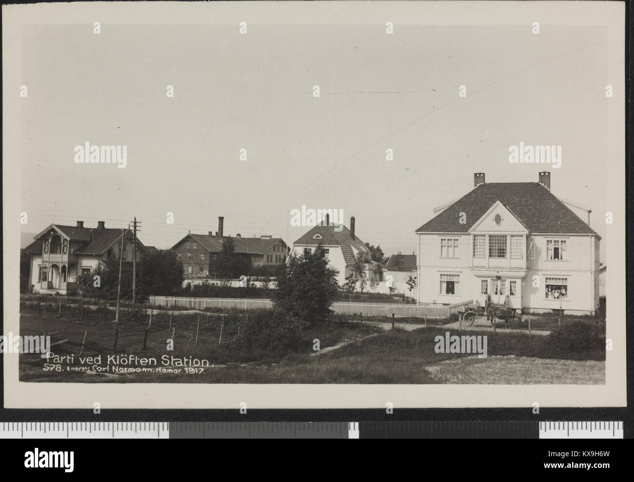 This Photograph Depicts Kl ften Station In Norway Showing Passengers this-photograph-depicts-kl-ften-station-in-norway-showing-passengers