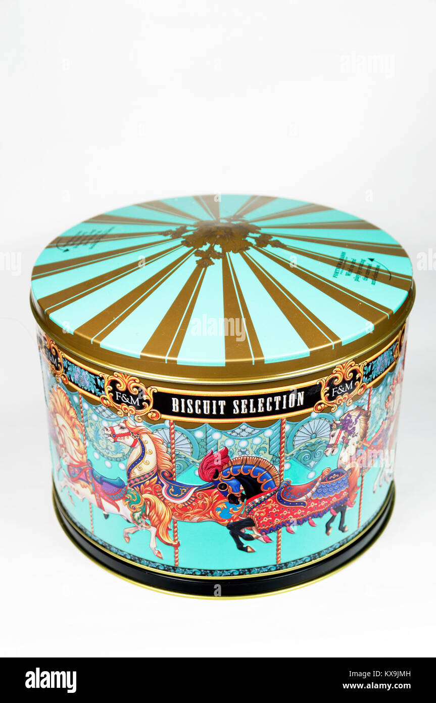 Biscuit tin hi-res stock photography and images - Alamy