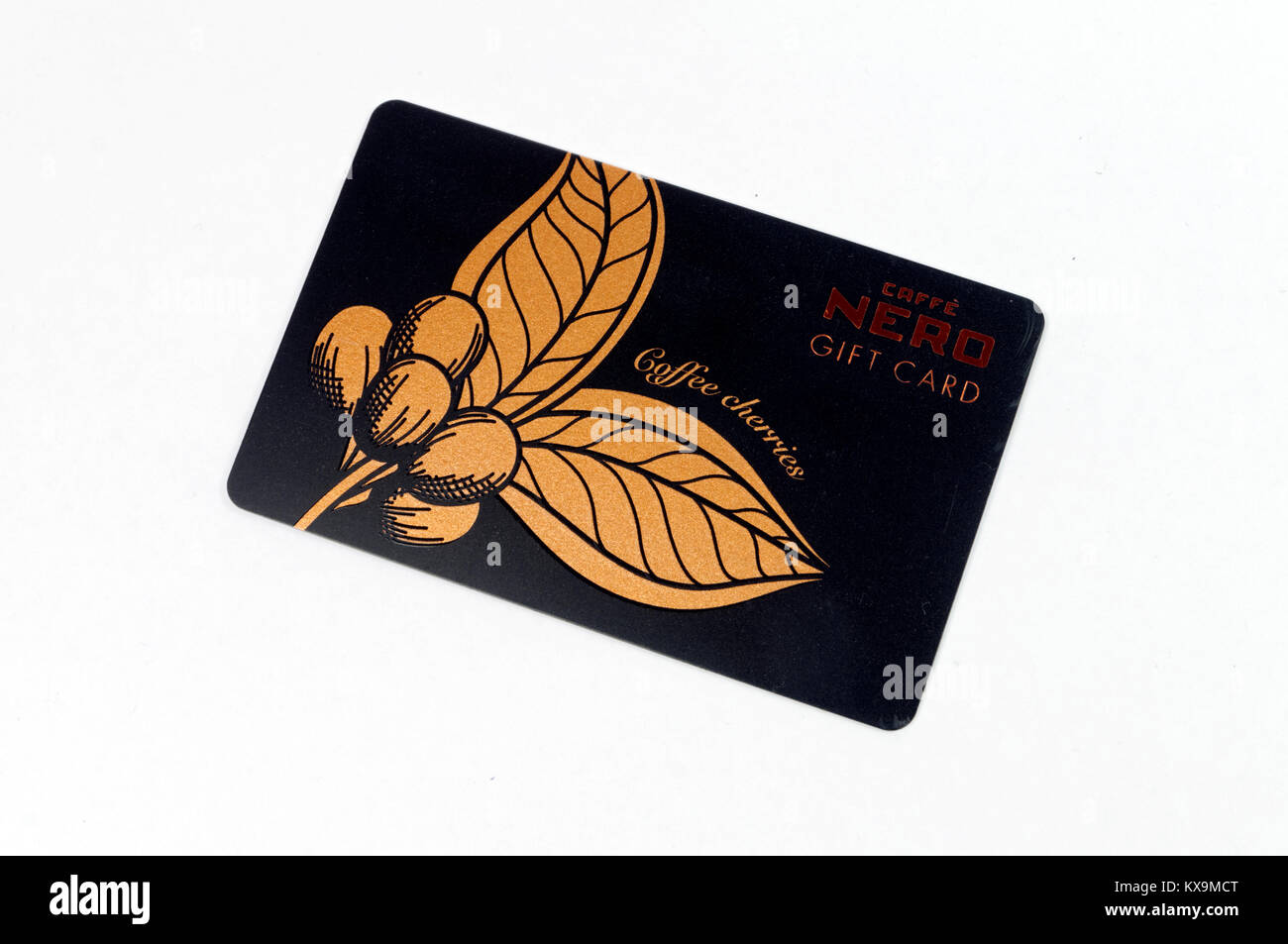 Caffe Nero gift card Stock Photo Alamy