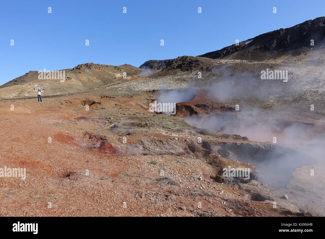 Natural hot springs Iceland Stock Photo - Alamy