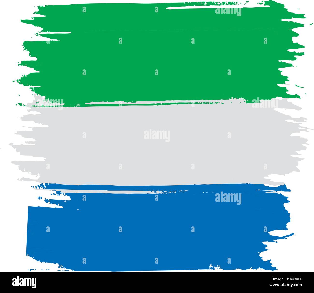 Sierra Leone flag, vector illustration Stock Vector Image & Art - Alamy