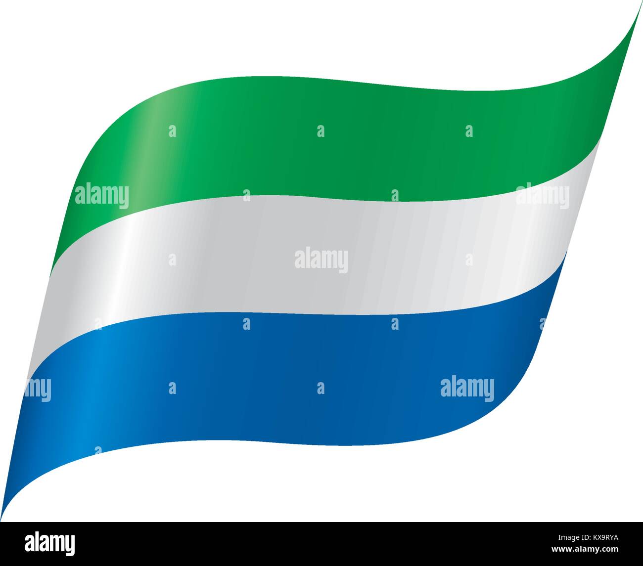 Sierra Leone flag, vector illustration Stock Vector Image & Art - Alamy