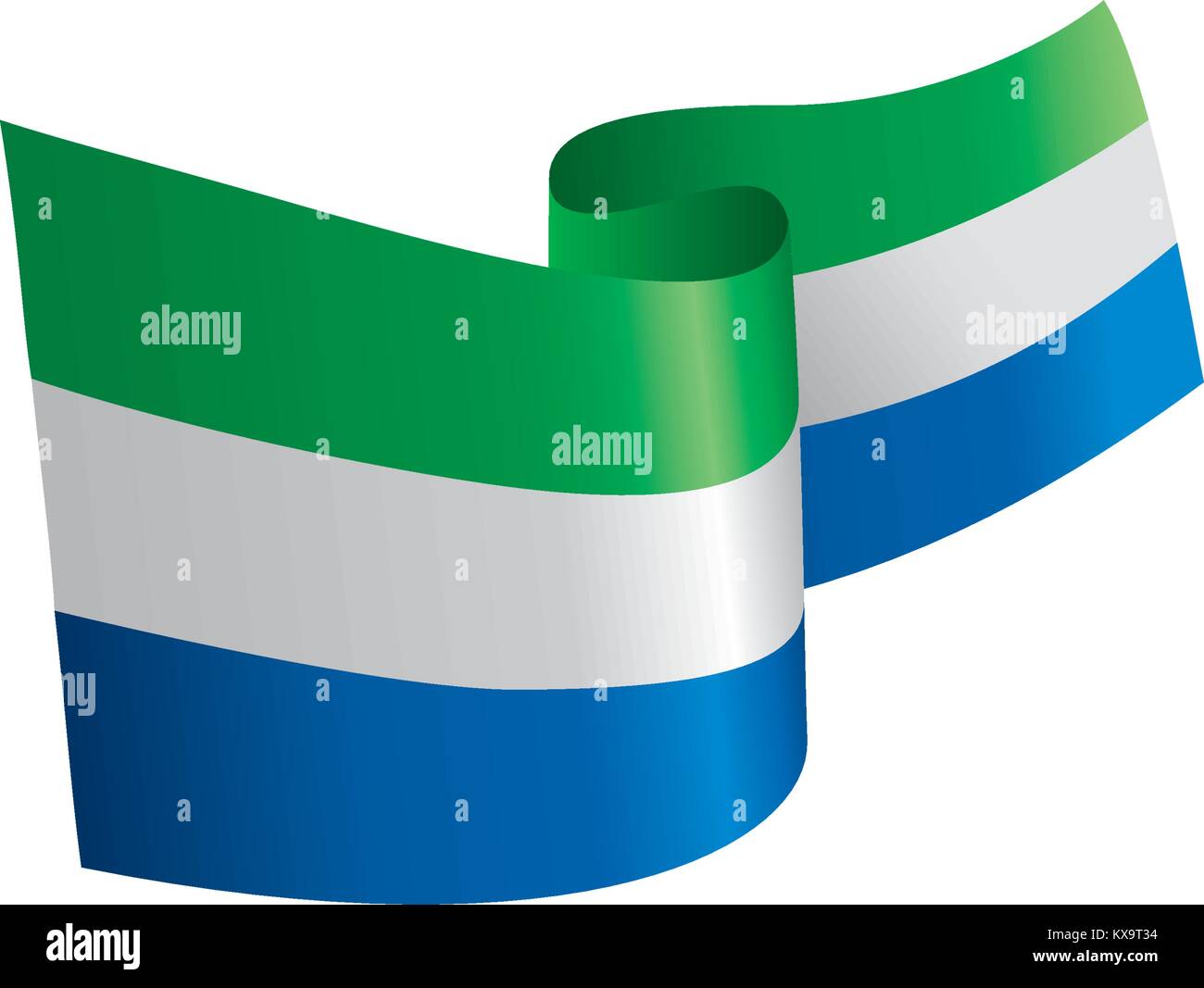 Sierra Leone flag, vector illustration Stock Vector Image & Art - Alamy
