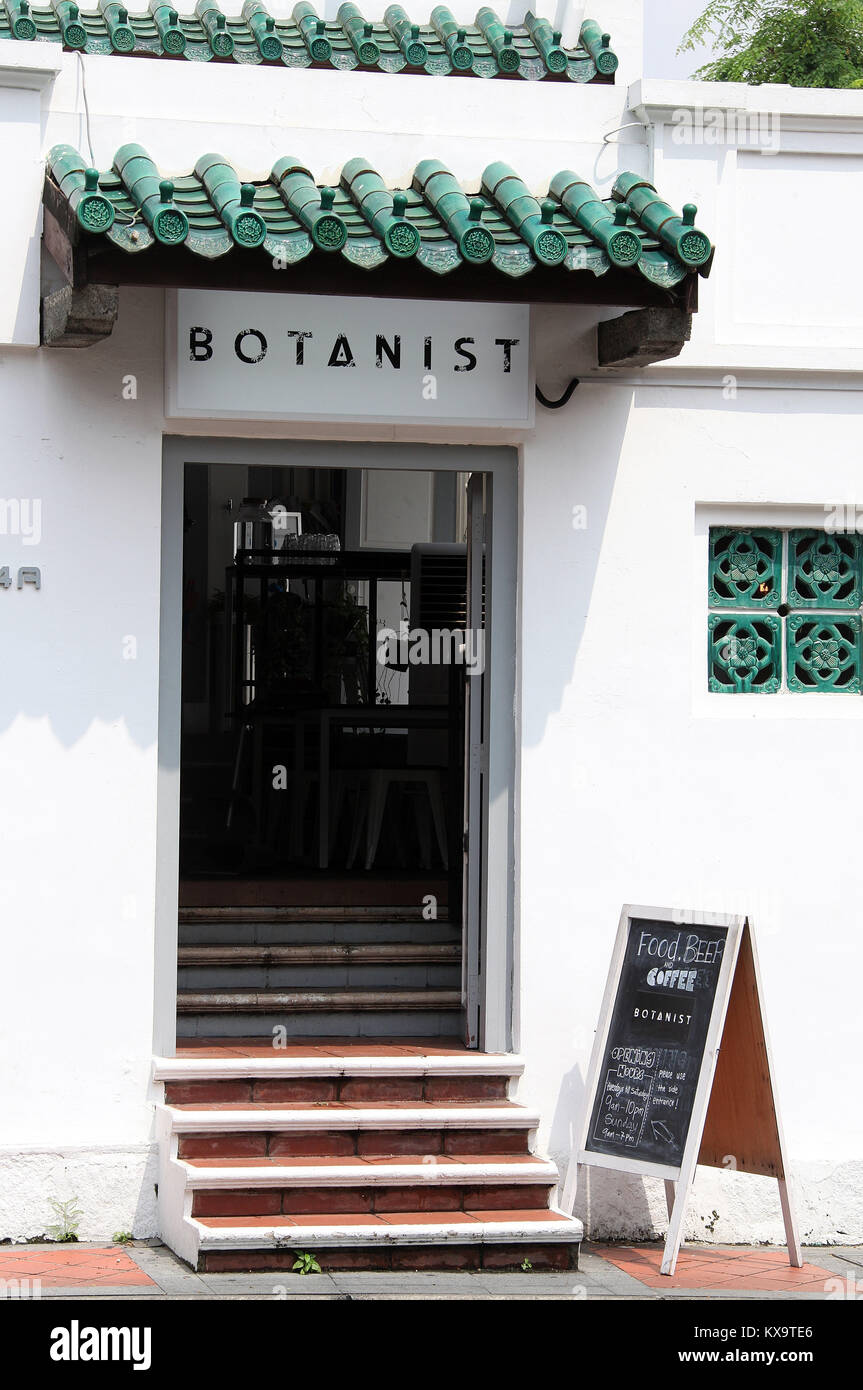 Botanist in Singapore Stock Photo Alamy