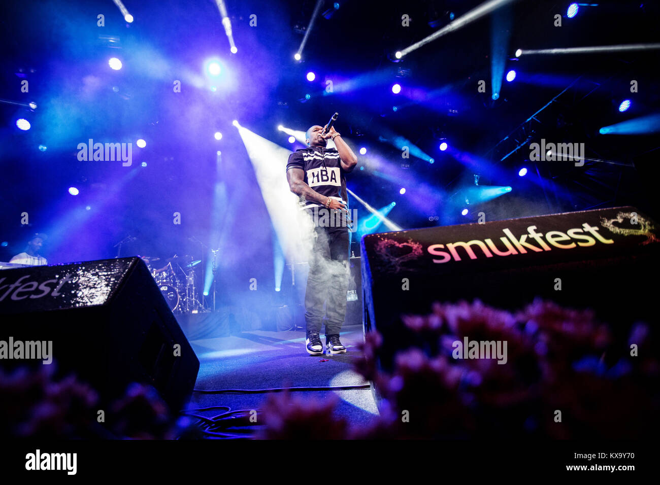 The American rapper, actor and entrepreneur 50 Cent performs a live ...