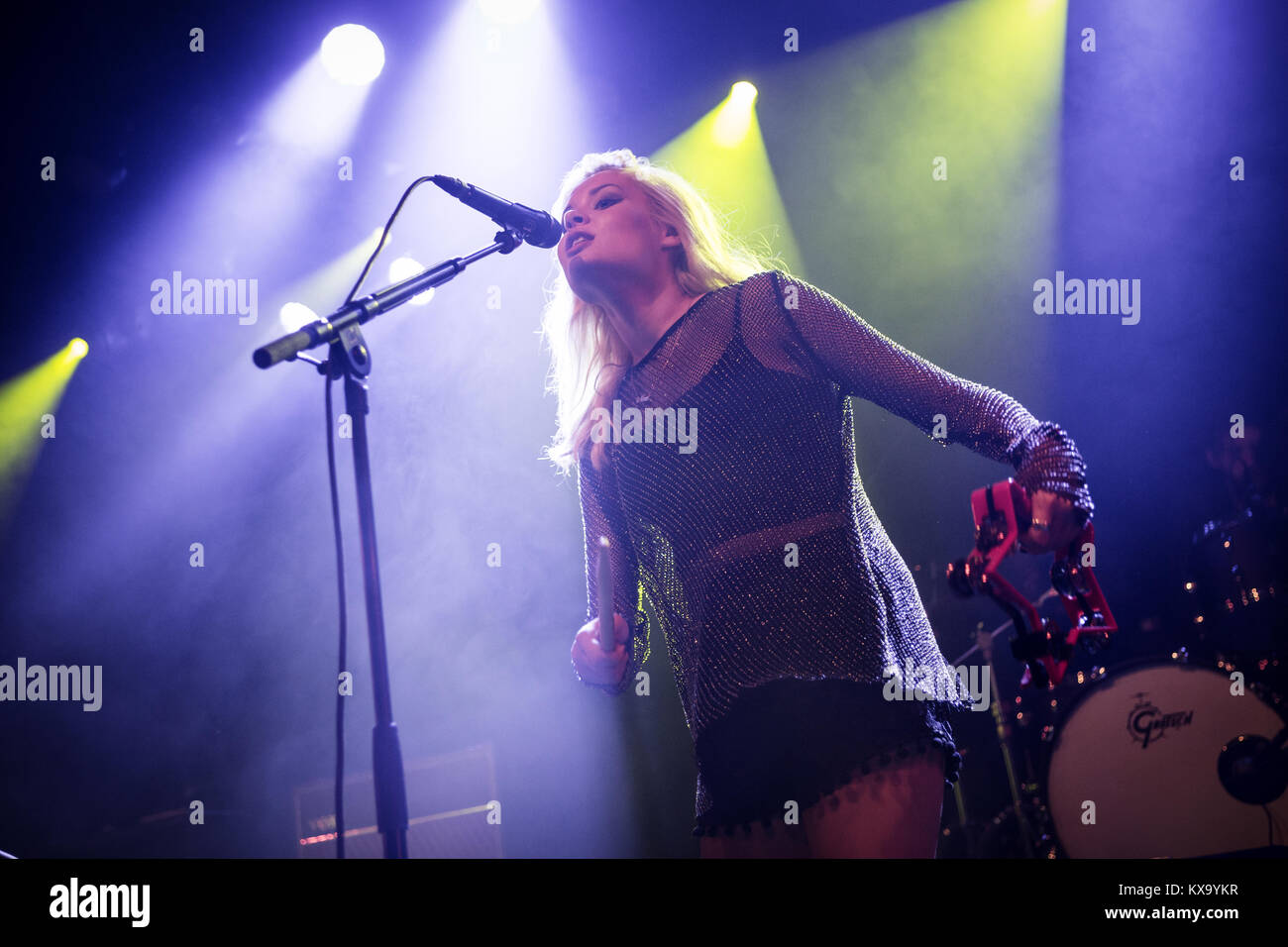 The Scottish singer-songwriter and musician Nina Nesbitt performs a ...