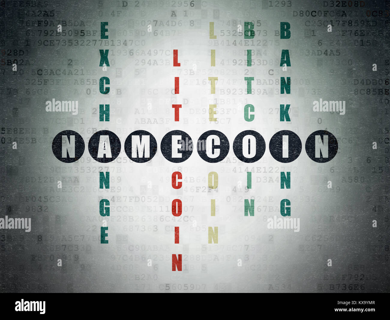 Cryptocurrency concept: Namecoin in Crossword Puzzle Stock Photo - Alamy