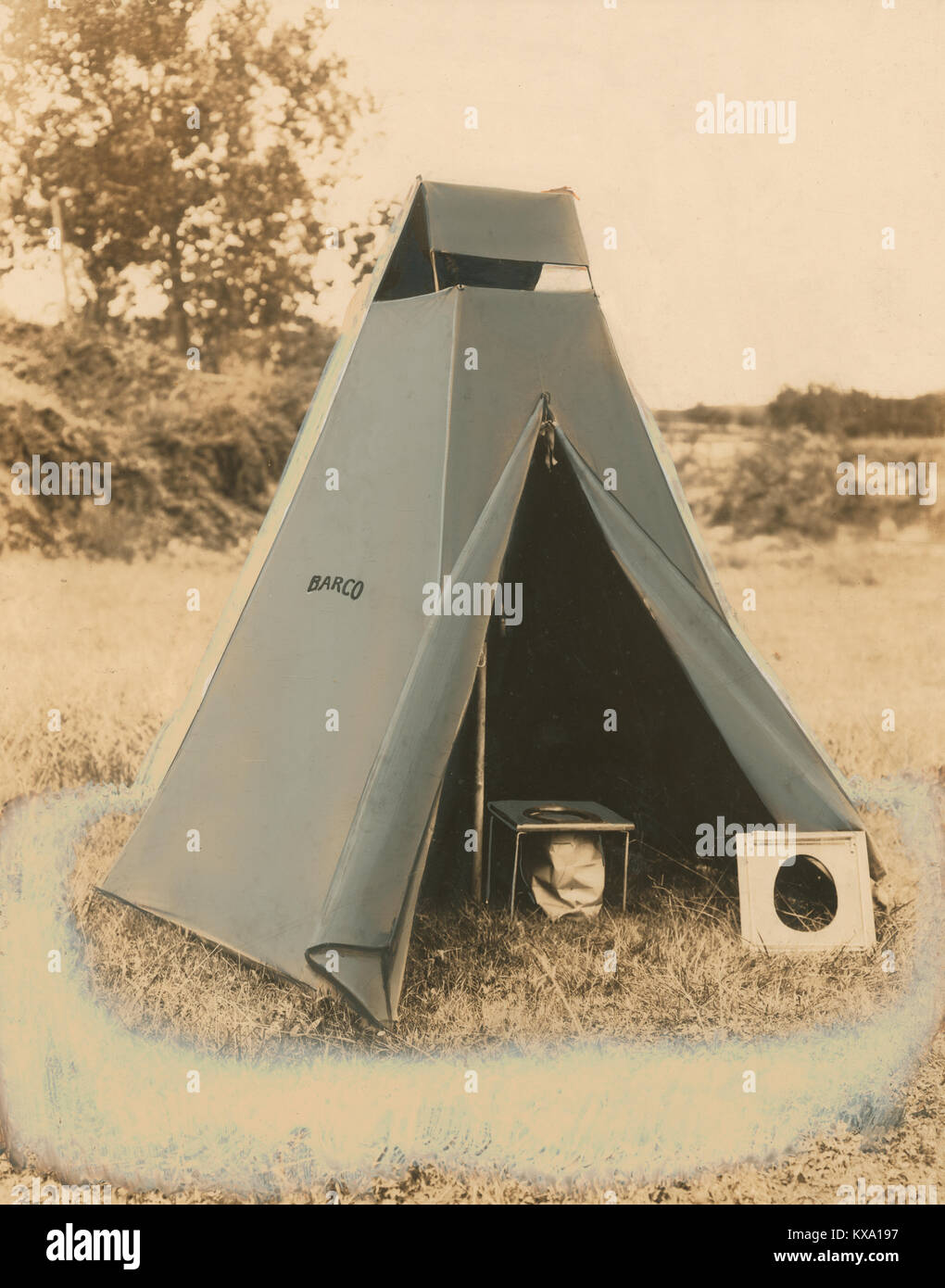 Privy tent outlet