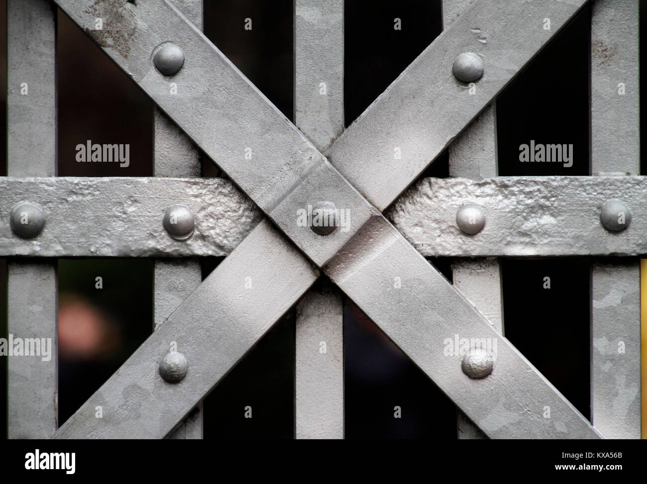 Cross metal iron gate hires stock photography and images Alamy