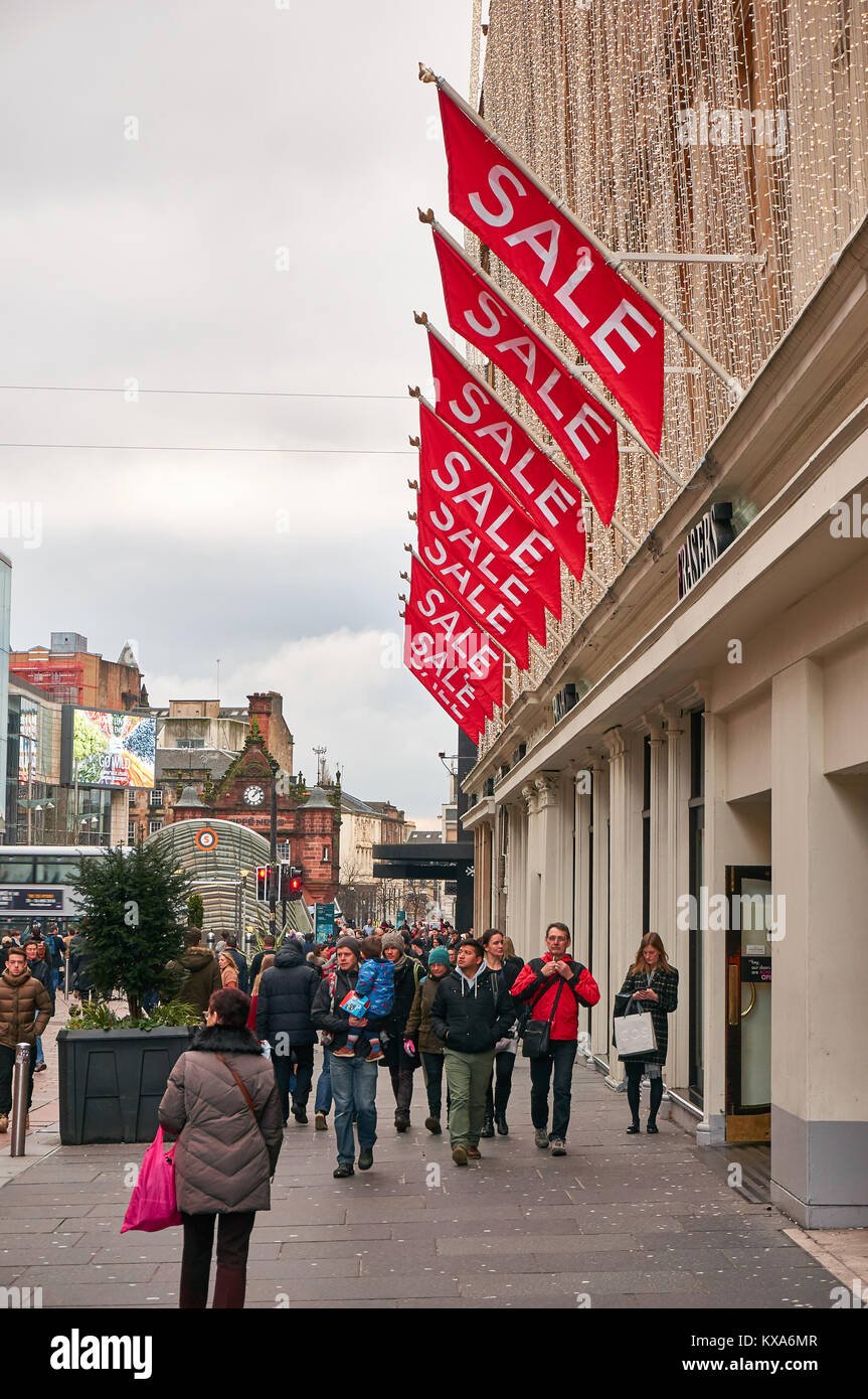 Buchanan street glasgow sign hires stock photography and images Alamy