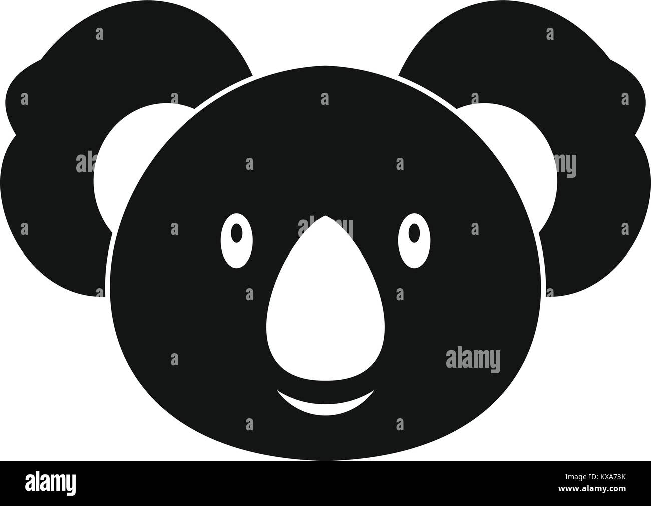 Smiling koala logo hi-res stock photography and images - Alamy