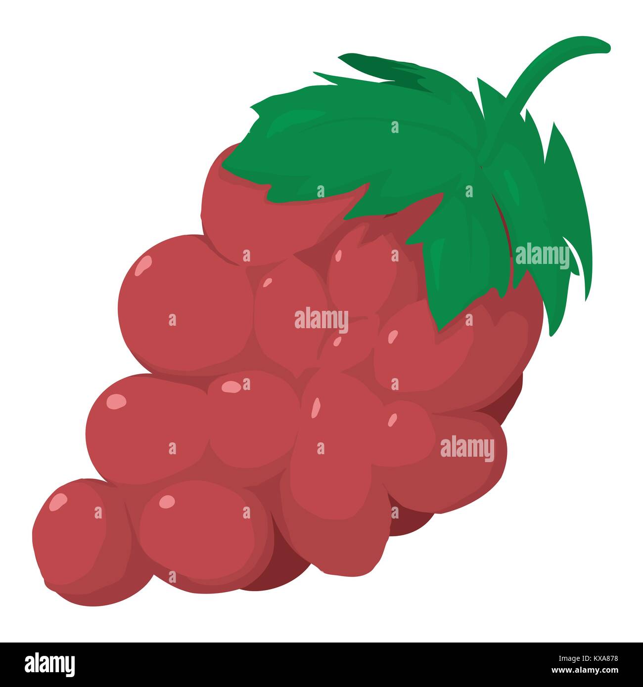 Grape icon, cartoon style Stock Vector Image & Art Alamy