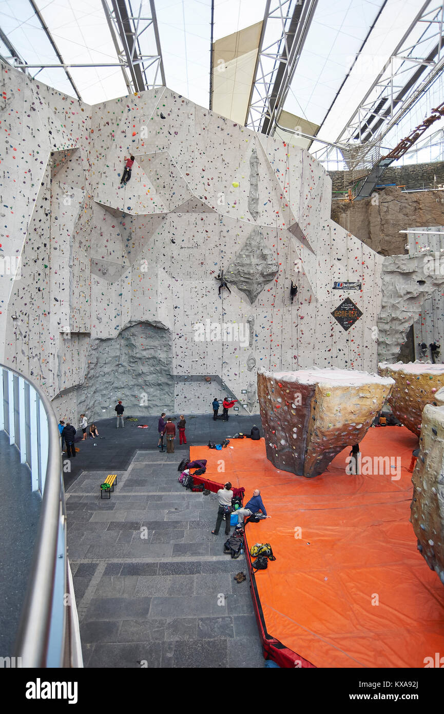 Edinburgh International Climbing Arena Europe's largest indoor