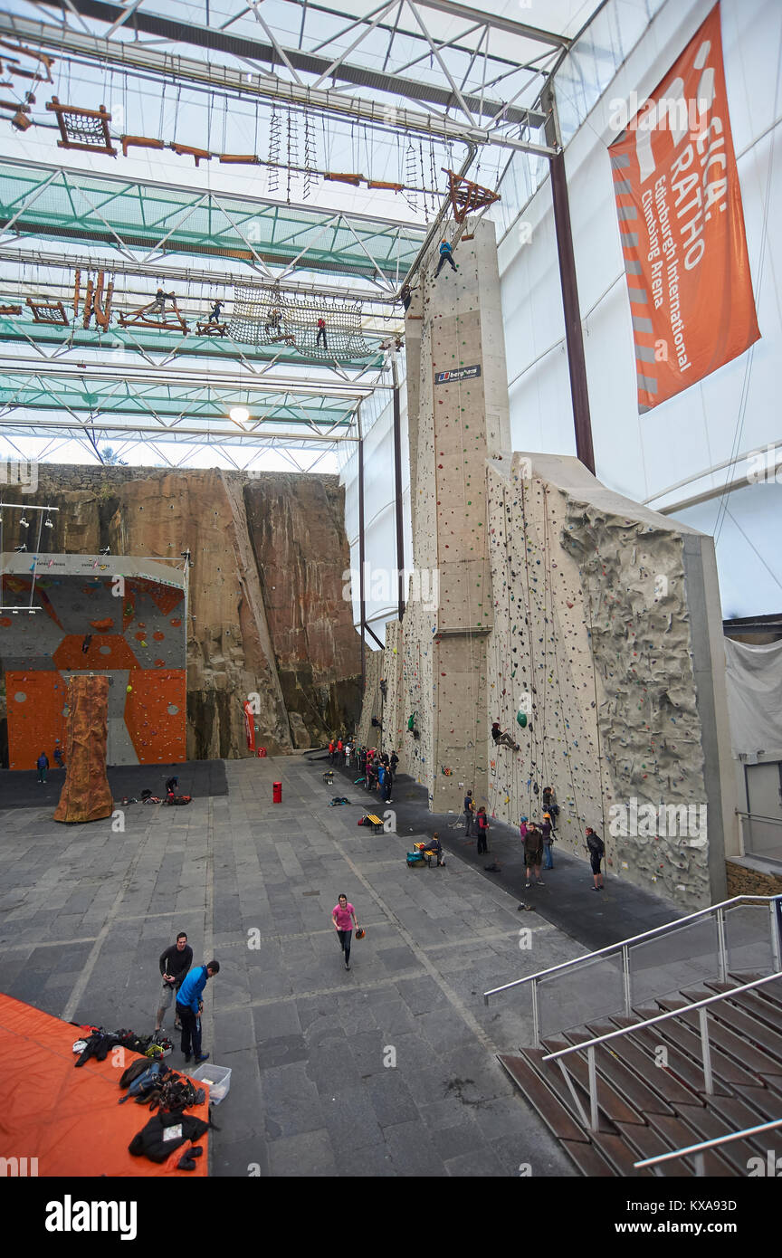 Edinburgh international clearance climbing arena