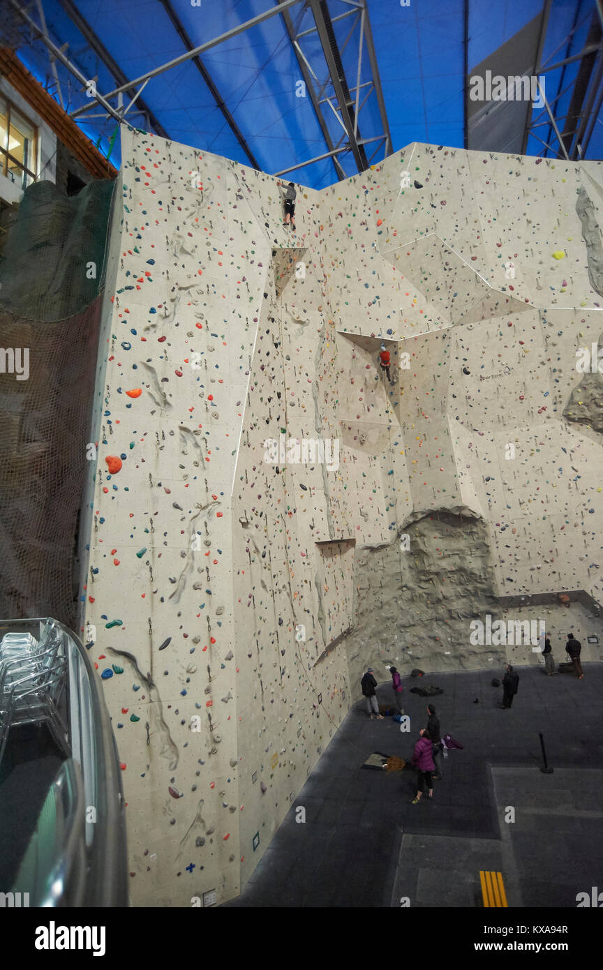 Edinburgh International Climbing Arena Europe's largest indoor