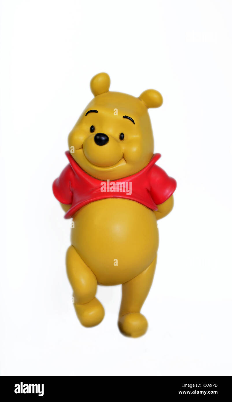 Studio image of Winnie the Pooh Stock Photo