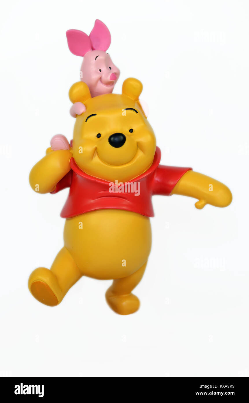 Studio image of Winnie the Pooh Stock Photo