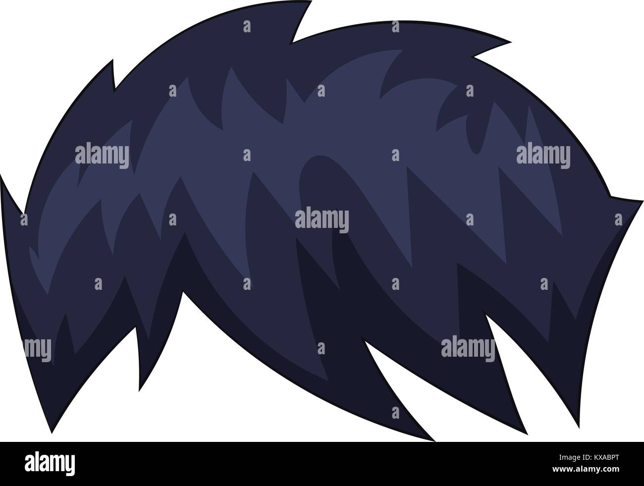 Zombie Hairstyle Icon Cartoon Style Stock Vector Image Art Alamy