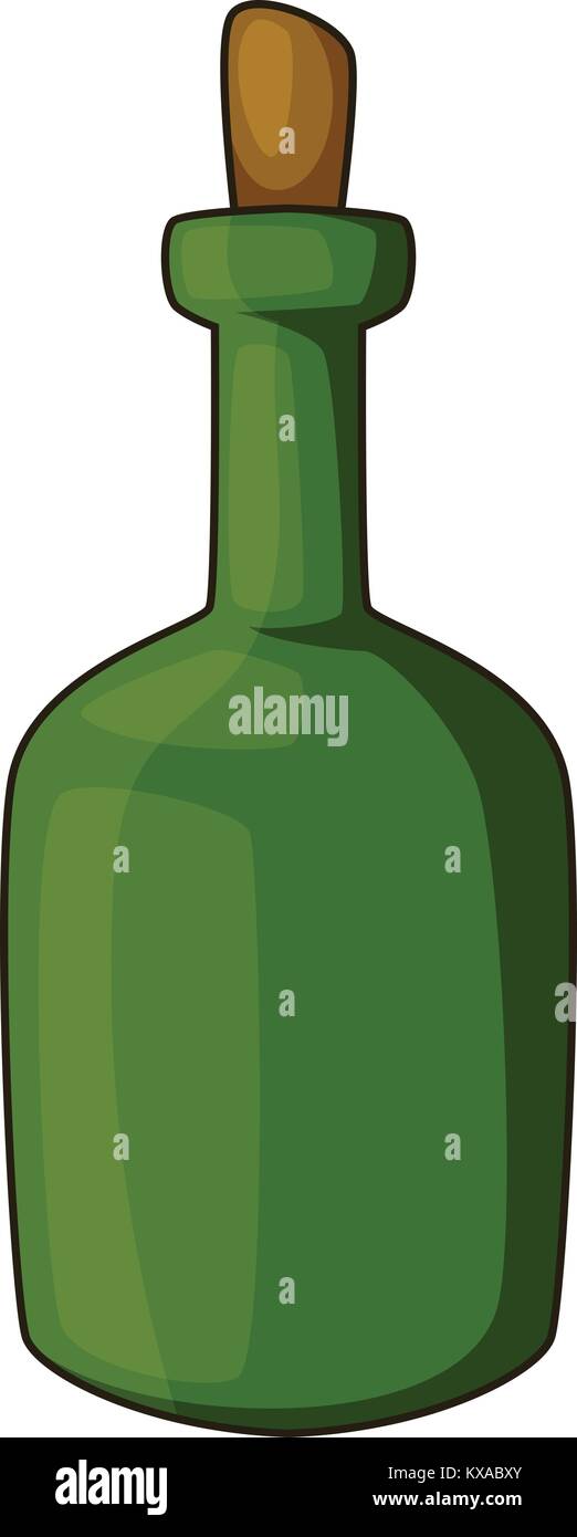 Download Retro Green Wine Bottle Icon Cartoon Style Stock Vector Image Art Alamy PSD Mockup Templates