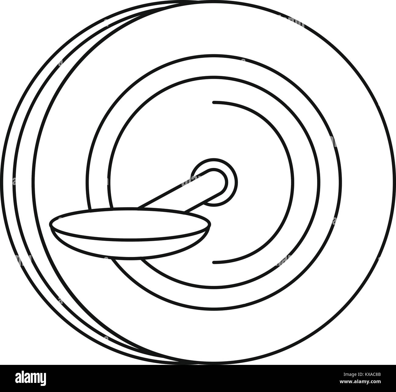 Monowheel icon, outline style Stock Vector Image & Art - Alamy