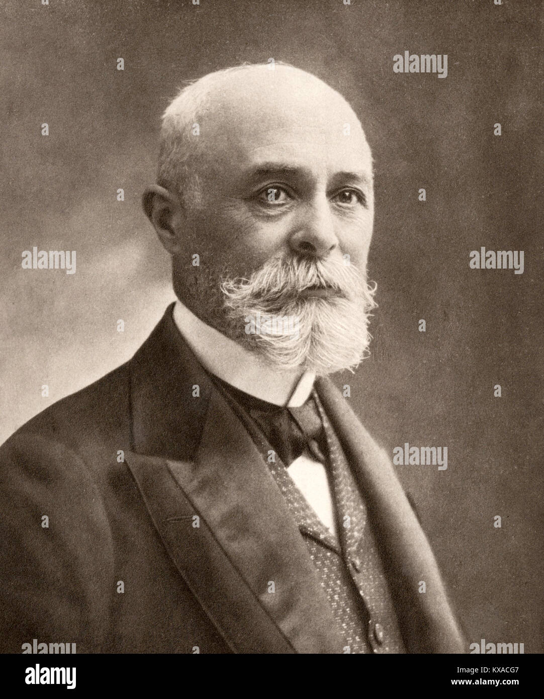 Antoine Henri Becquerel, French physicist, Nobel laureate, and the first person to discover evidence of radioactivity Stock Photo