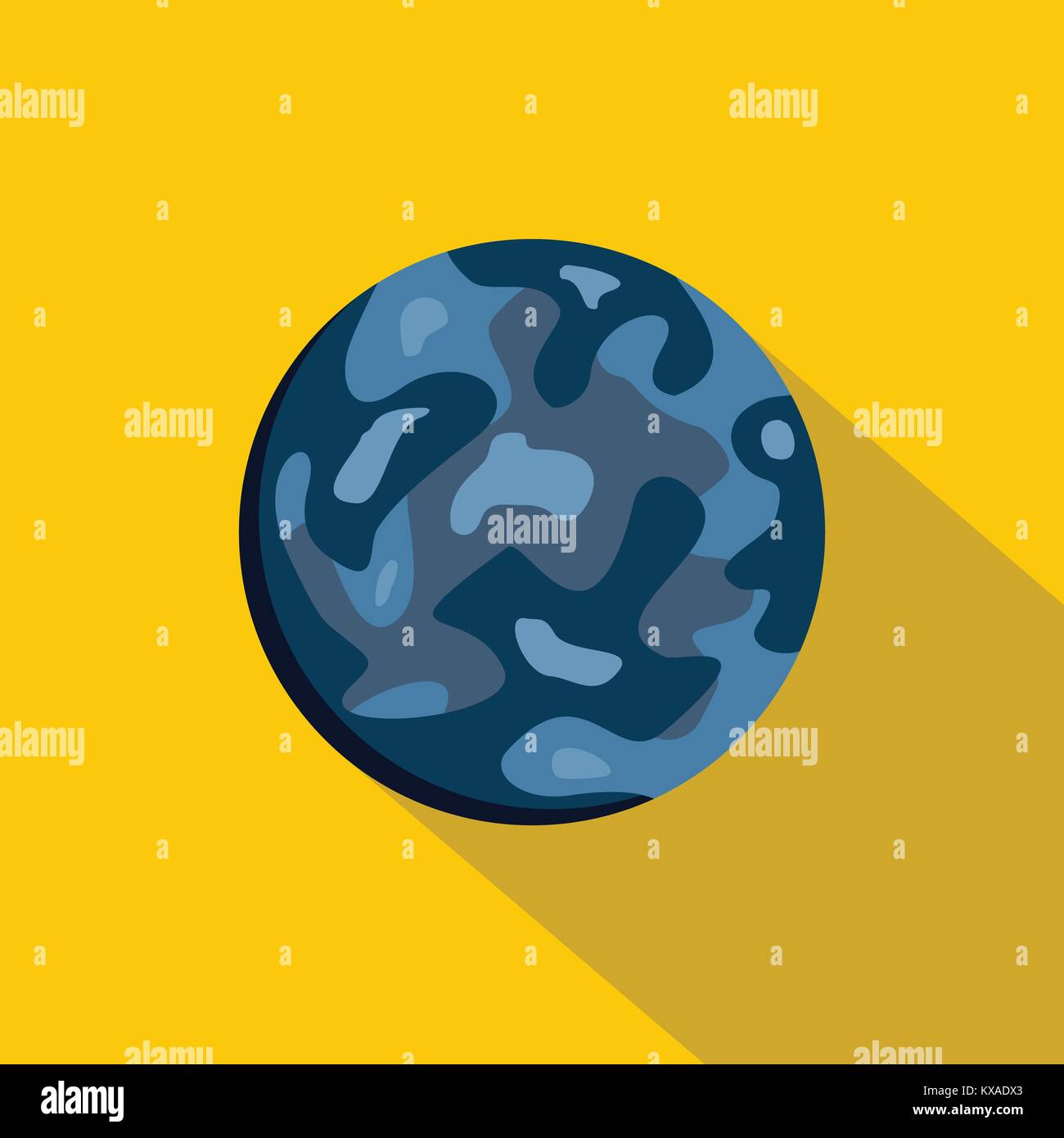 Small planet icon, flat style Stock Vector Image & Art - Alamy