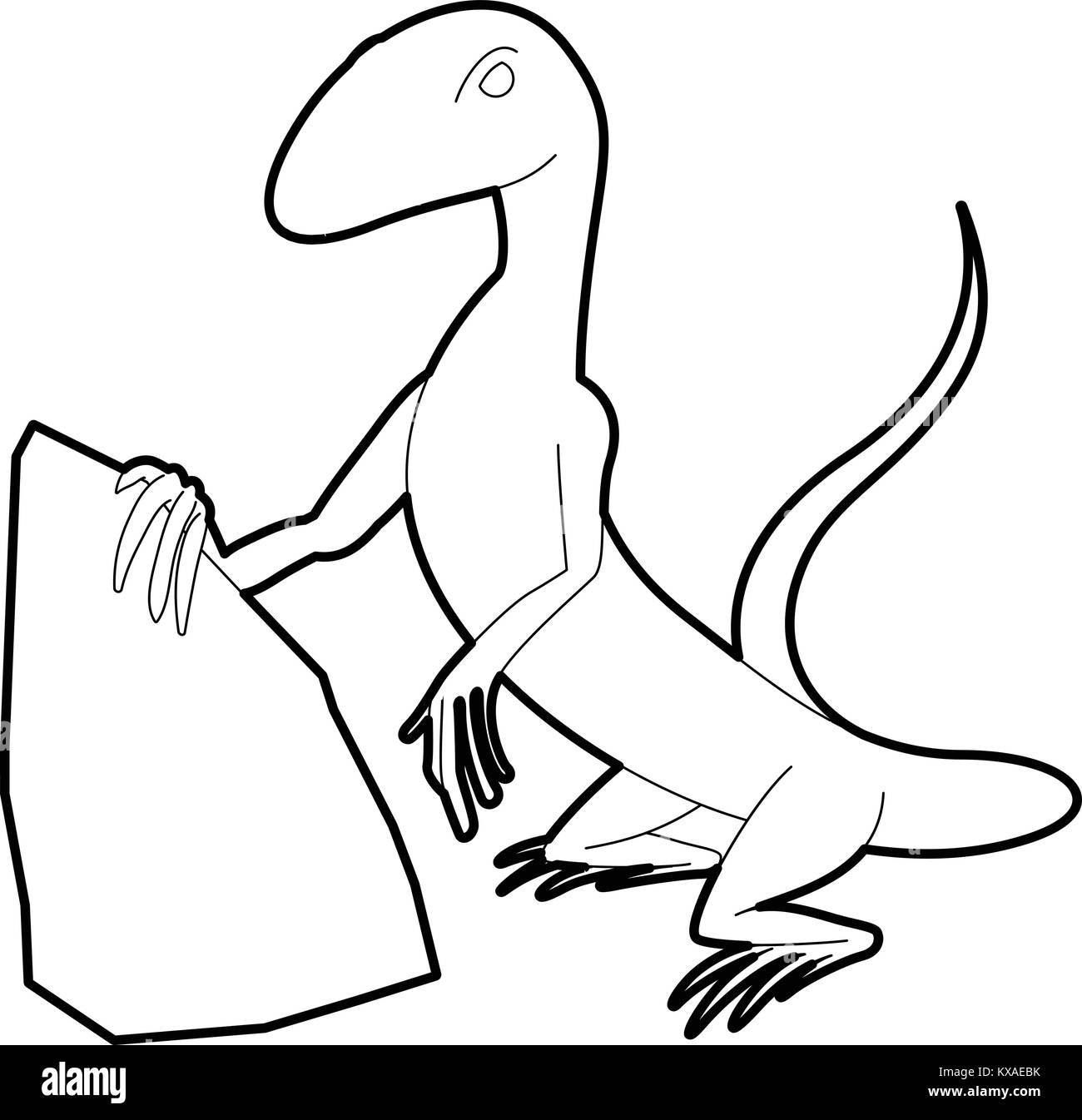 Striped lizard Black and White Stock Photos & Images - Alamy