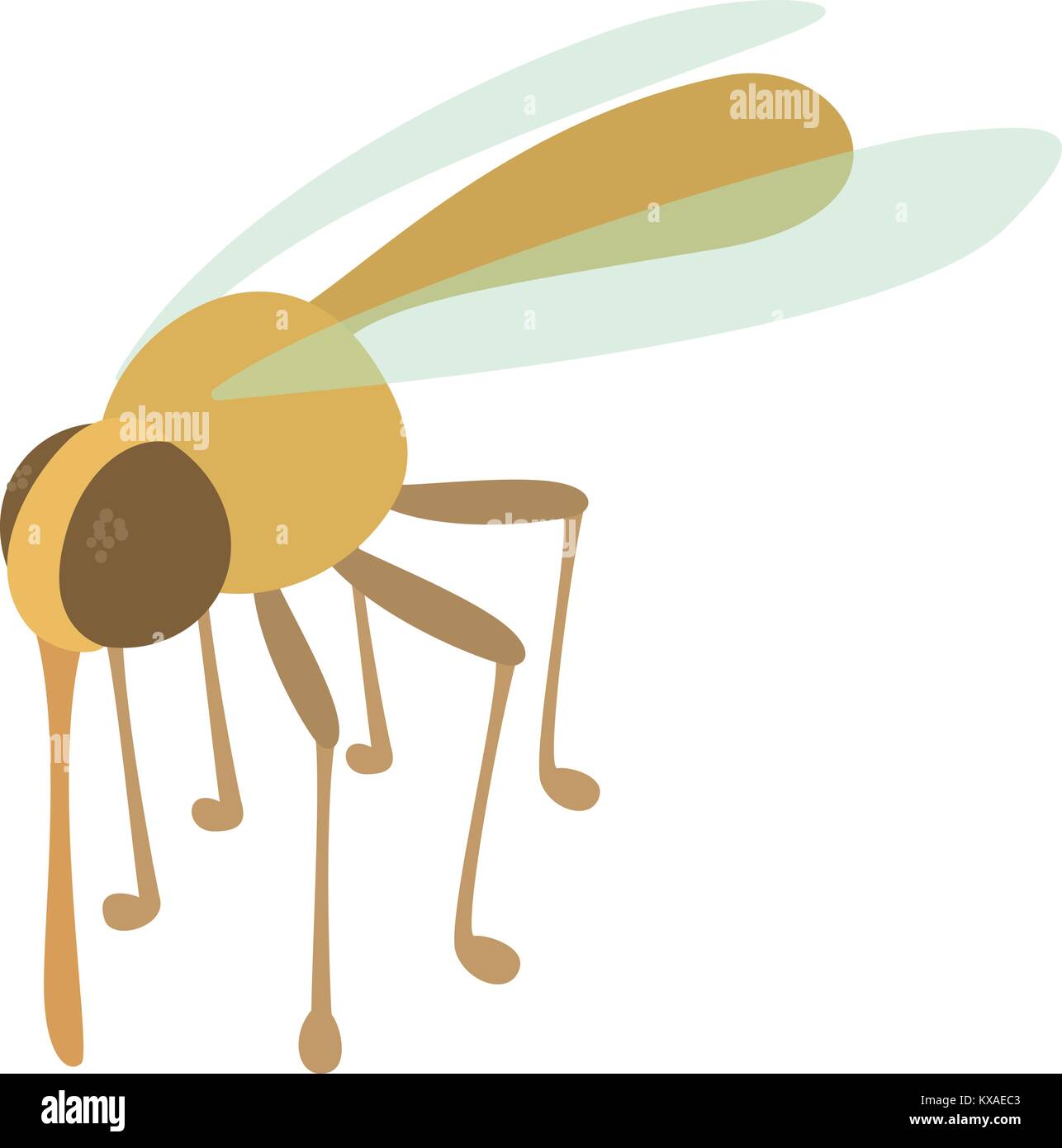 Mosquito icon, cartoon style Stock Vector Image & Art - Alamy