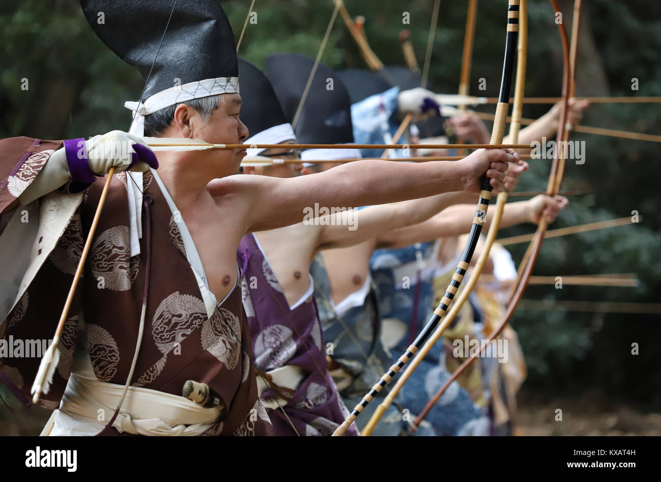 Japanese Archery Tokyo Japan High Resolution Stock Photography and