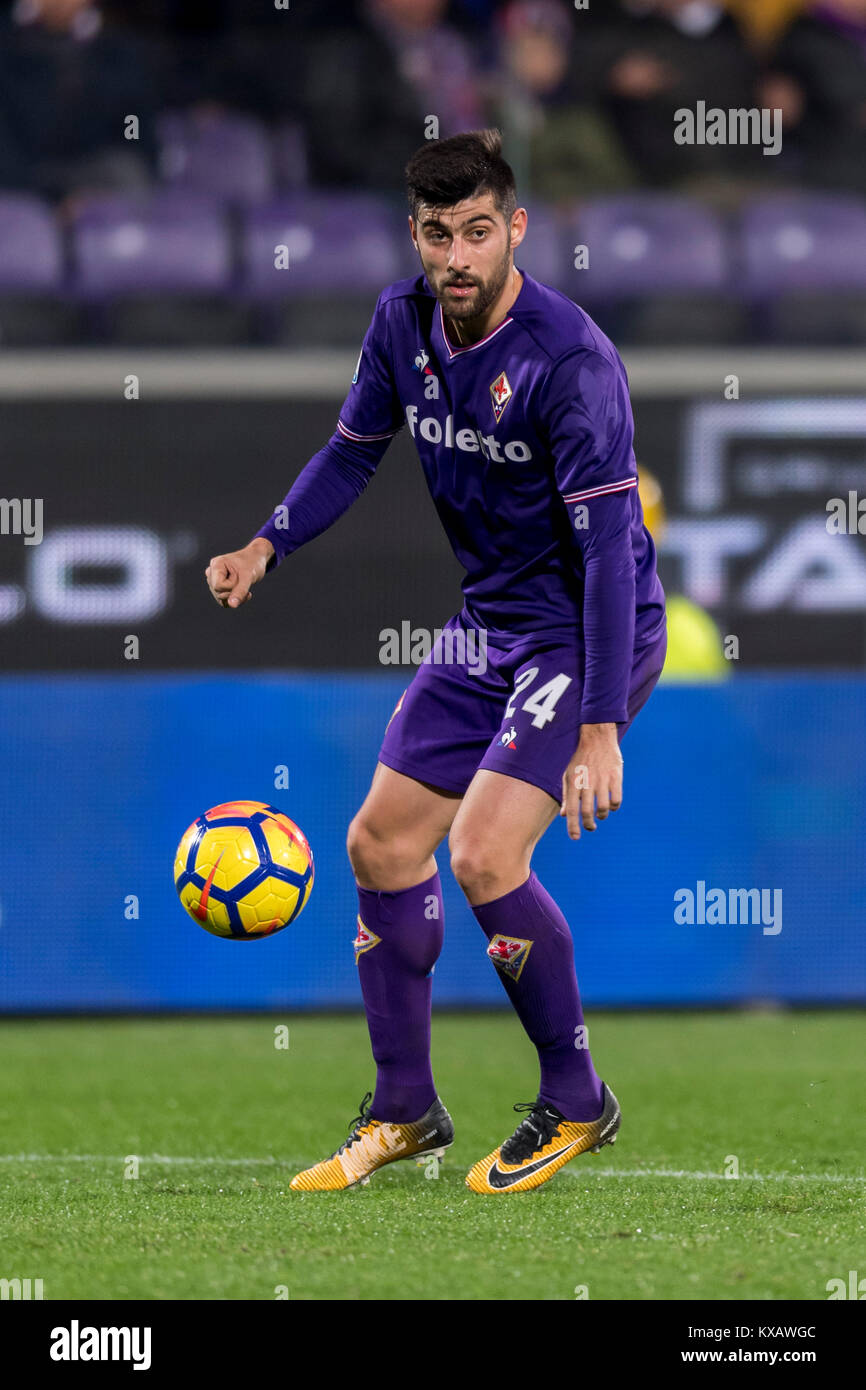 Marco Benassi Florence, Italy. 5th Jan, 2018. Marco Benassi (Fiorentina) Football ...