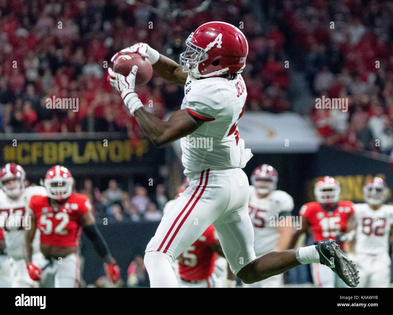 Atlanta, GA, USA. 9th Jan, 2018. Alabama Crimson Tide wide receiver