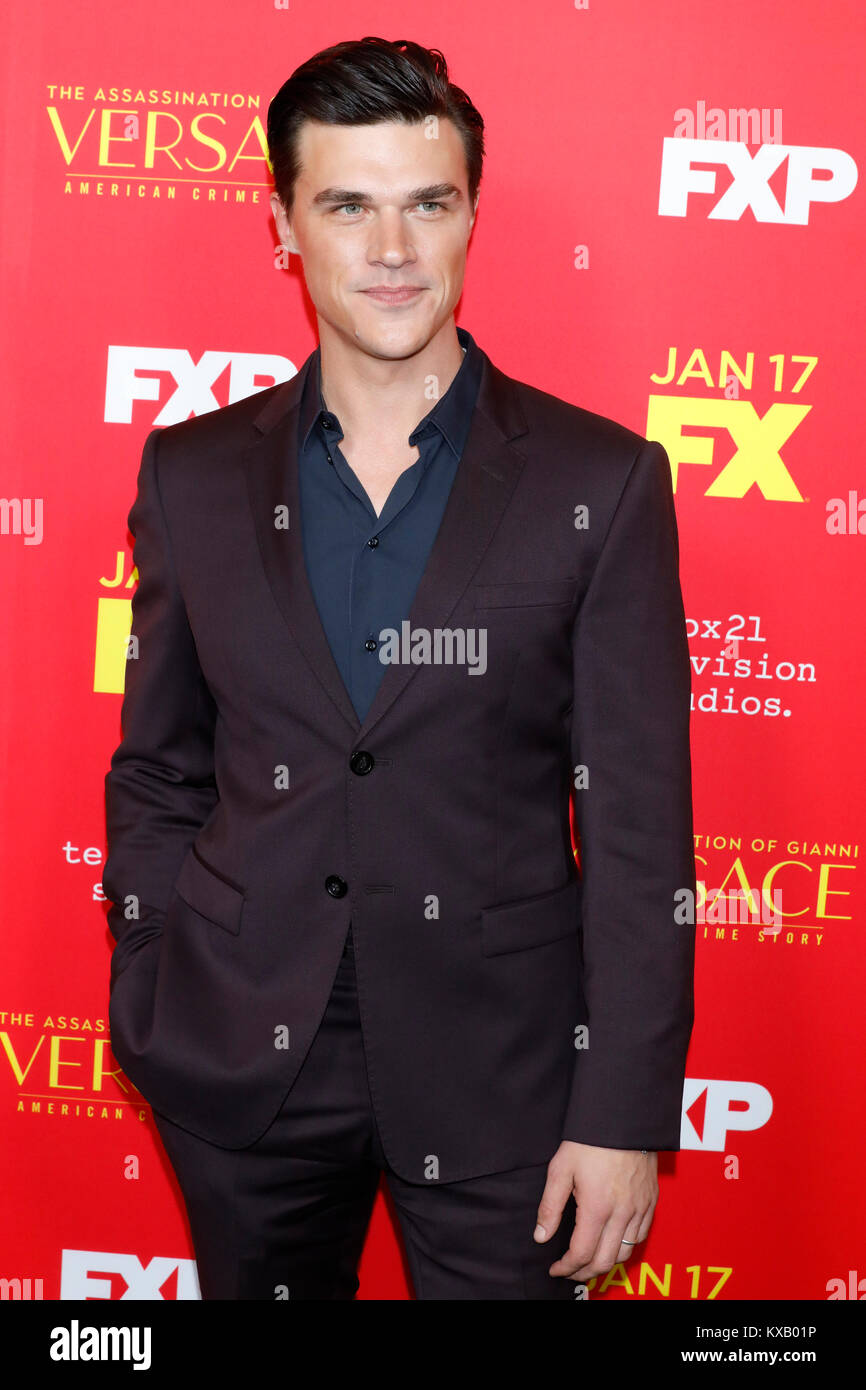 Hollywood, Ca. 08th Jan, 2018. Finn Wittrock attends the premiere of FX's 'The Assassination Of Gianni Versace: American Crime Story' at ArcLight Hollywood on January 8, 2018 in Hollywood, California. Credit: John Rasimus/Media Punch ***France, Sweden, Norway, Denark, Finland, Usa, Czech Republic, South America Only***/Alamy Live News Stock Photo