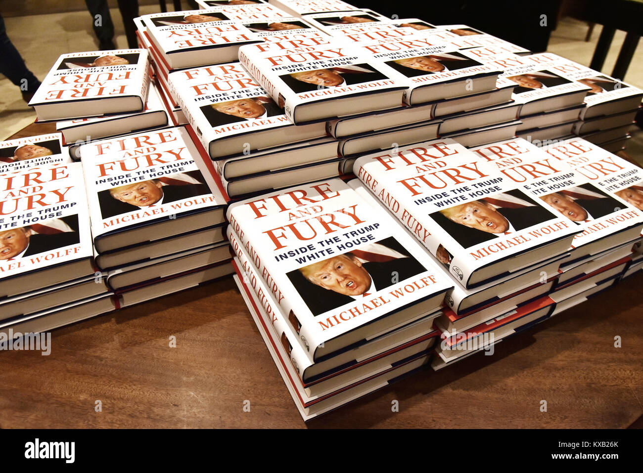 London London Uk 9th Jan 2018 The Book Launch Of Fire And Fury - 