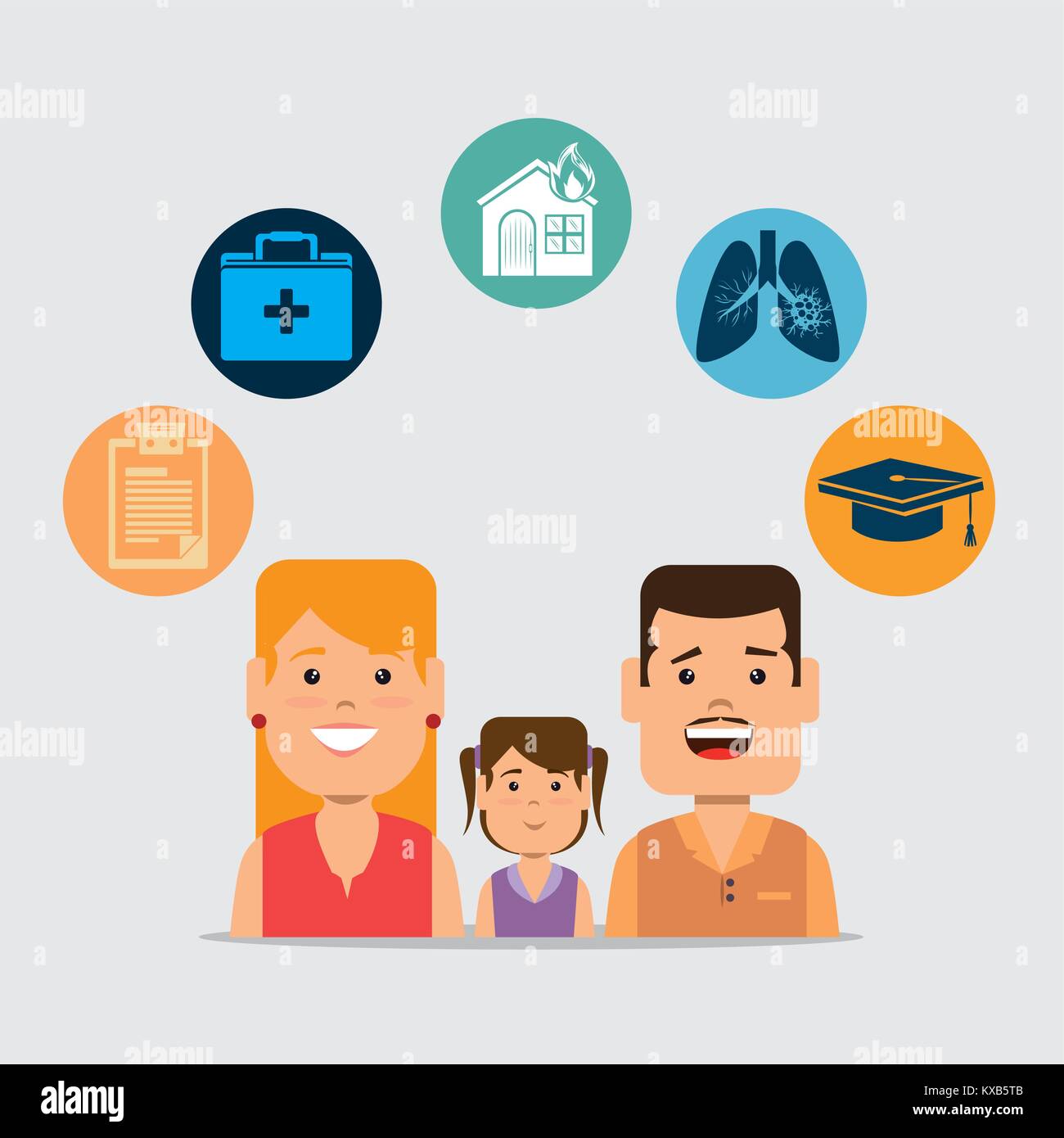 insurance services concept Stock Vector Image & Art - Alamy