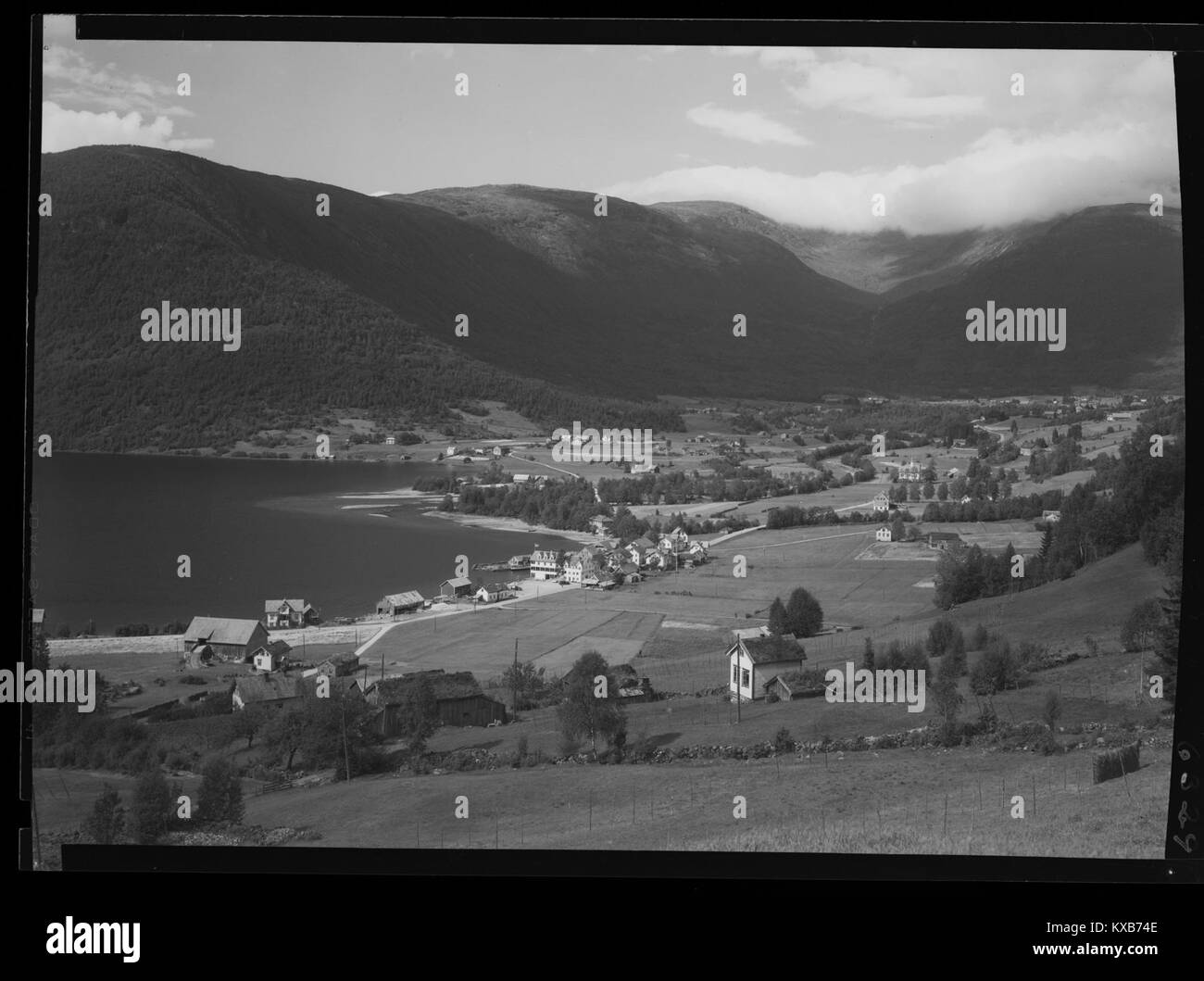 This photograph captures the serene landscape of Grods, located in ...