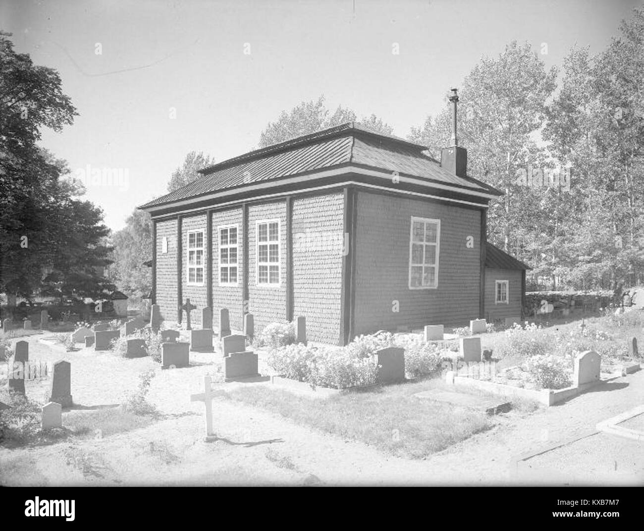 Gräsö Church, located on Gräsö Island in Sweden, is a historic ...
