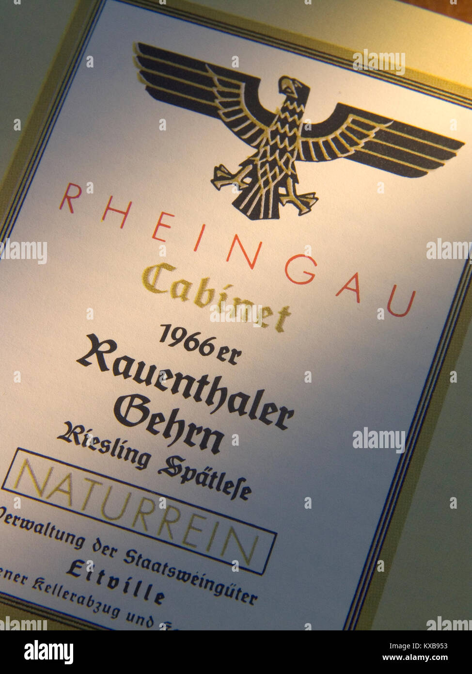 German riesling wine label hires stock photography and images Alamy