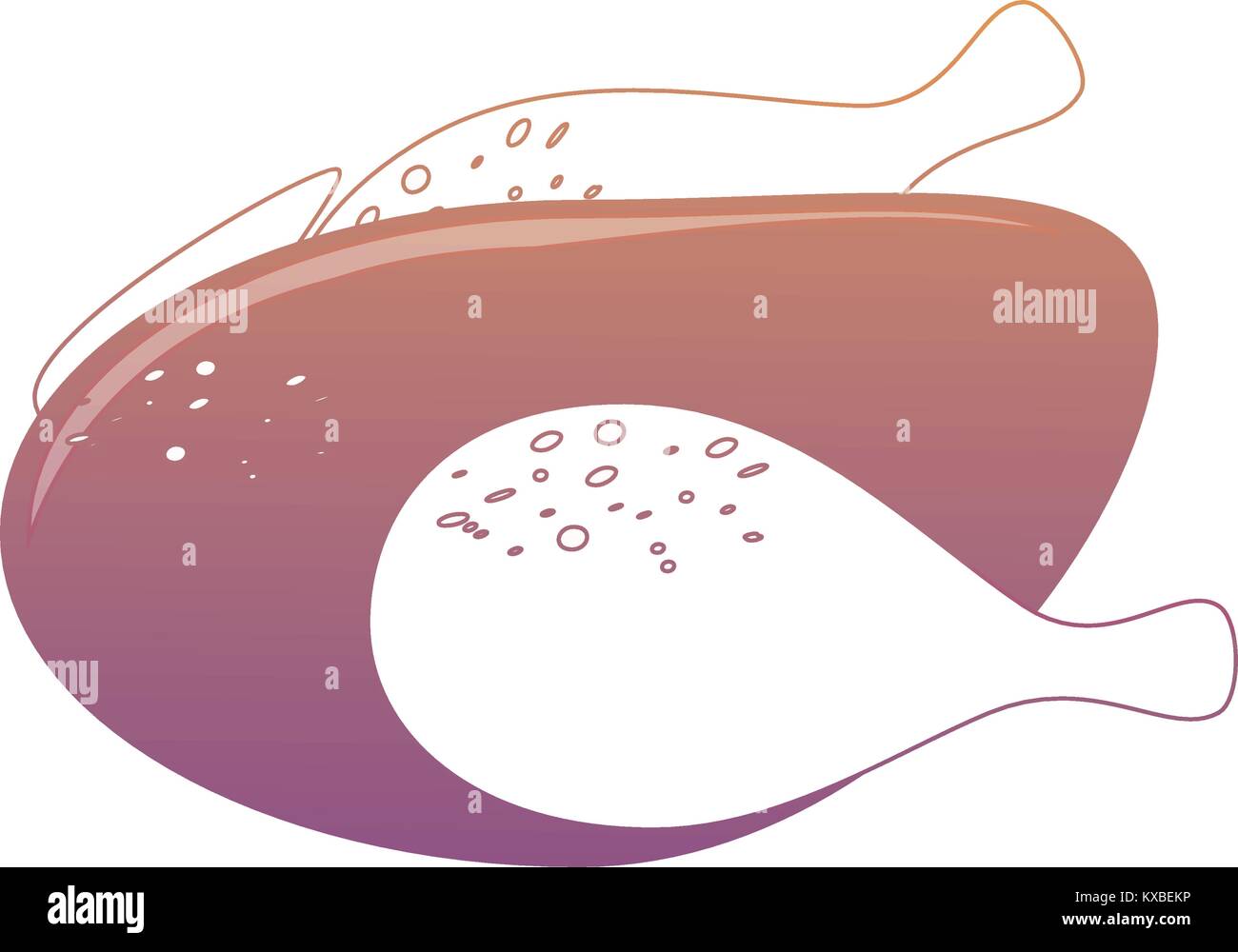 roast chicken design Stock Vector Image & Art - Alamy