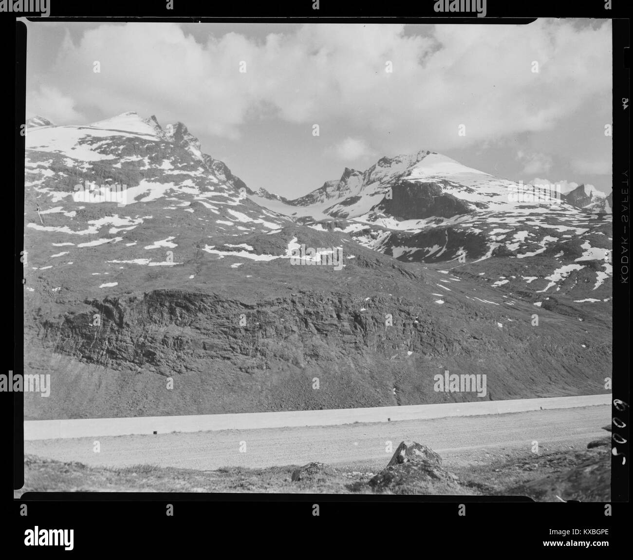 Group mountain peaks Black and White Stock Photos & Images - Alamy