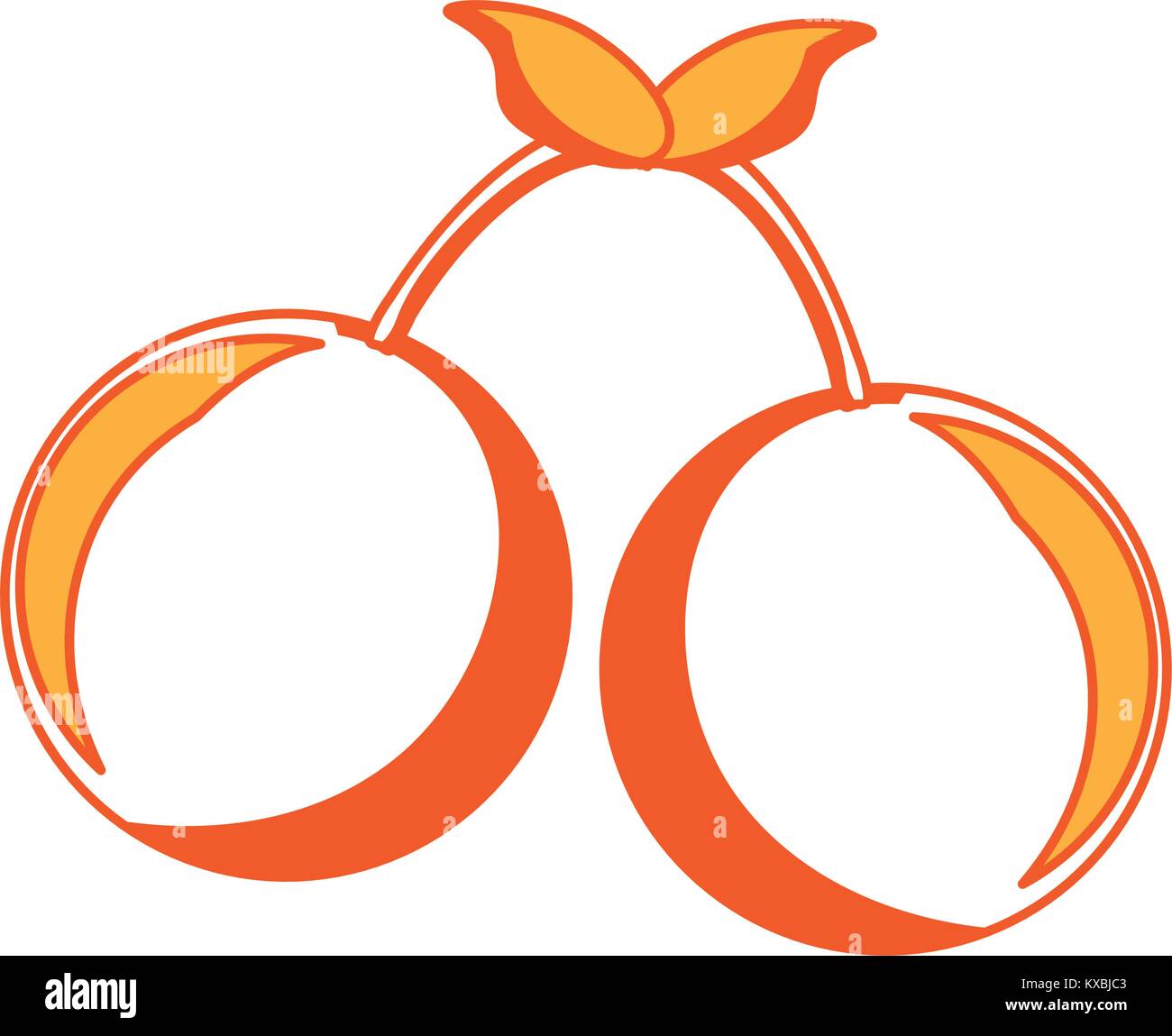 cherry fruit icon Stock Vector Image & Art - Alamy