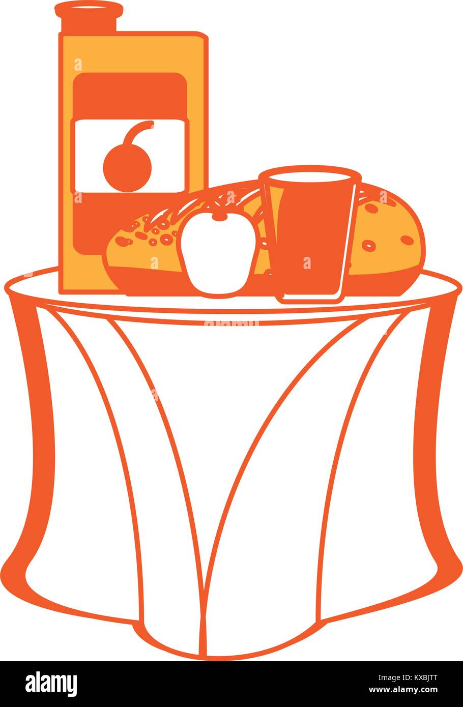 breakfast food design Stock Vector Image & Art - Alamy