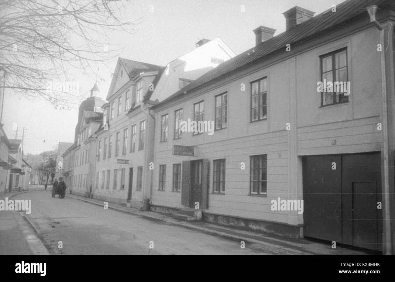This image depicts Skänninge, a town in Sweden, known for its ...