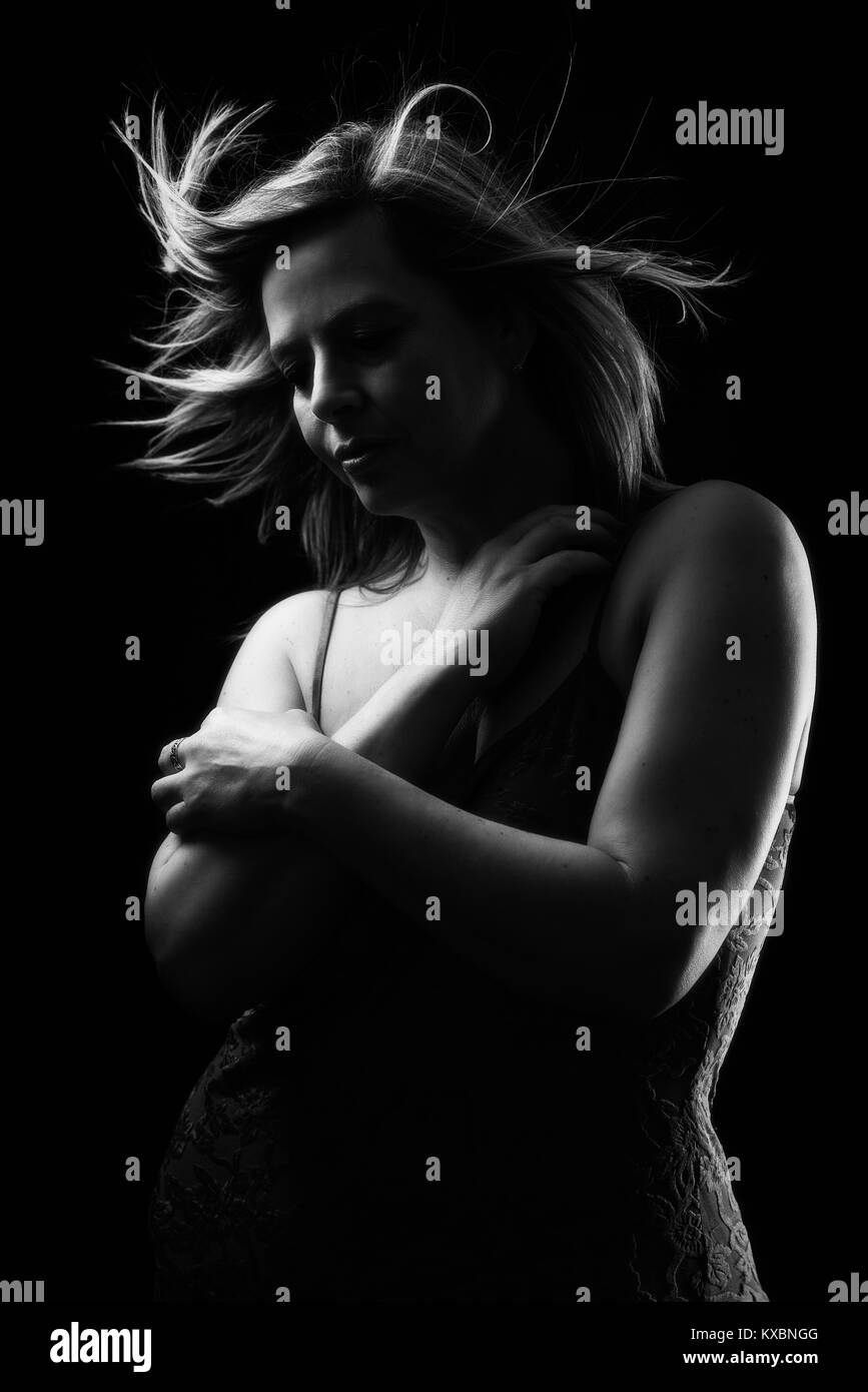 Mature Black and White Stock Photos & Images - Alamy