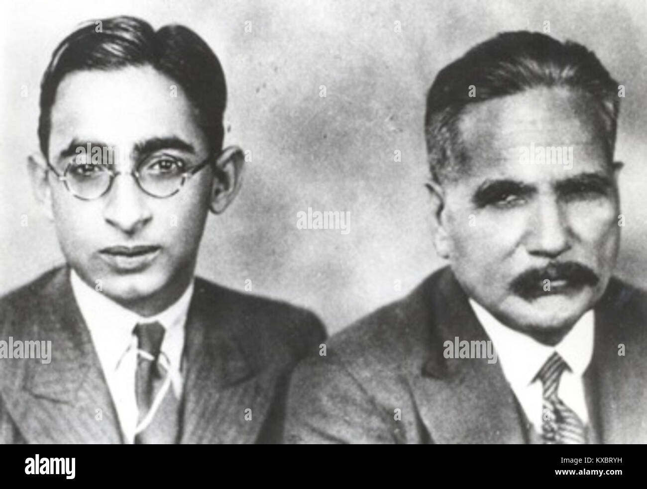 SM Ikram & Allama Iqbal Stock Photo - Alamy
