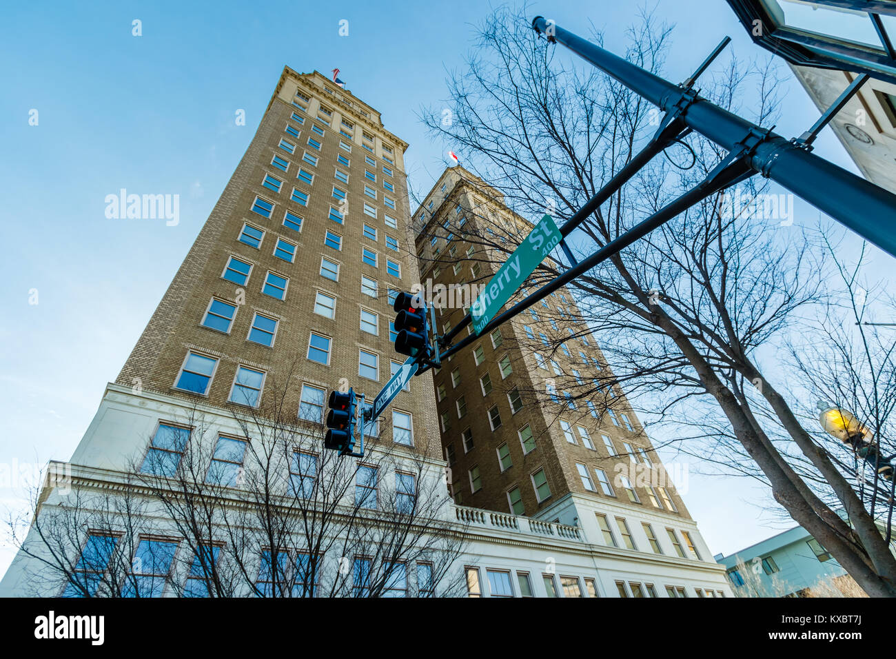 Nissen Building on December 30, 2017 in downtown WinstonSalem, North