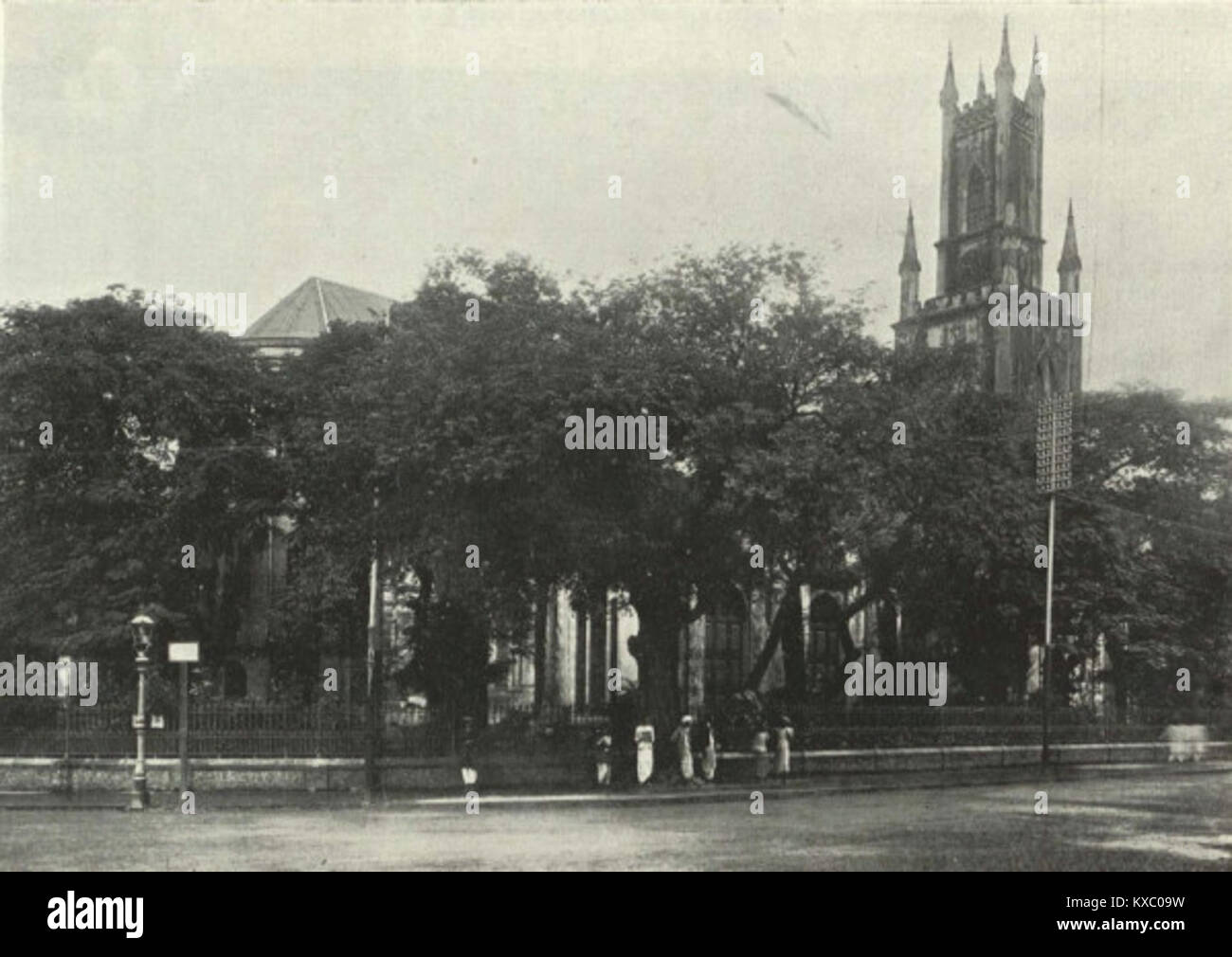 St. Thomas' Cathedral 1905 Stock Photo