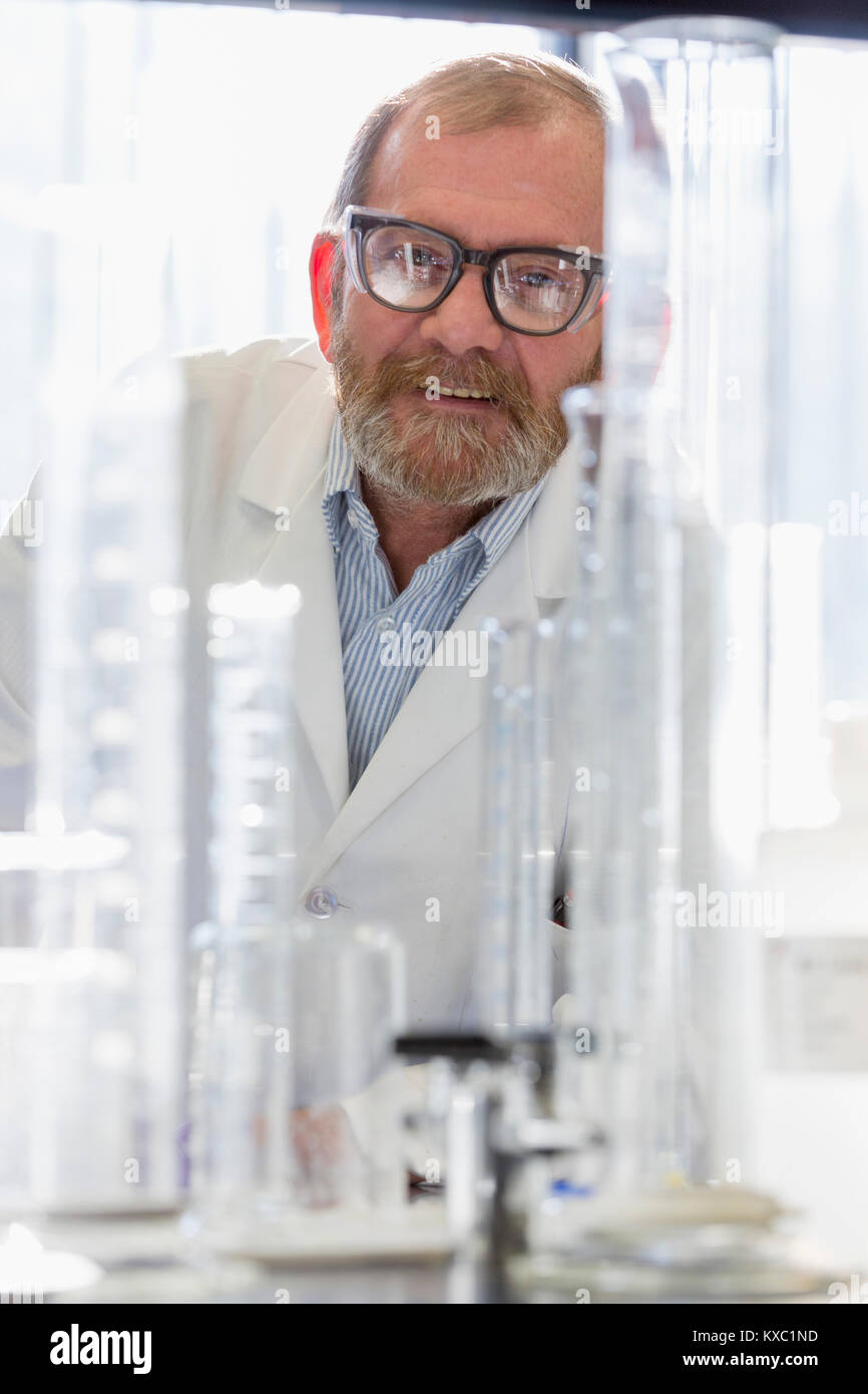 Lab chemist in water treatment lab Stock Photo Alamy