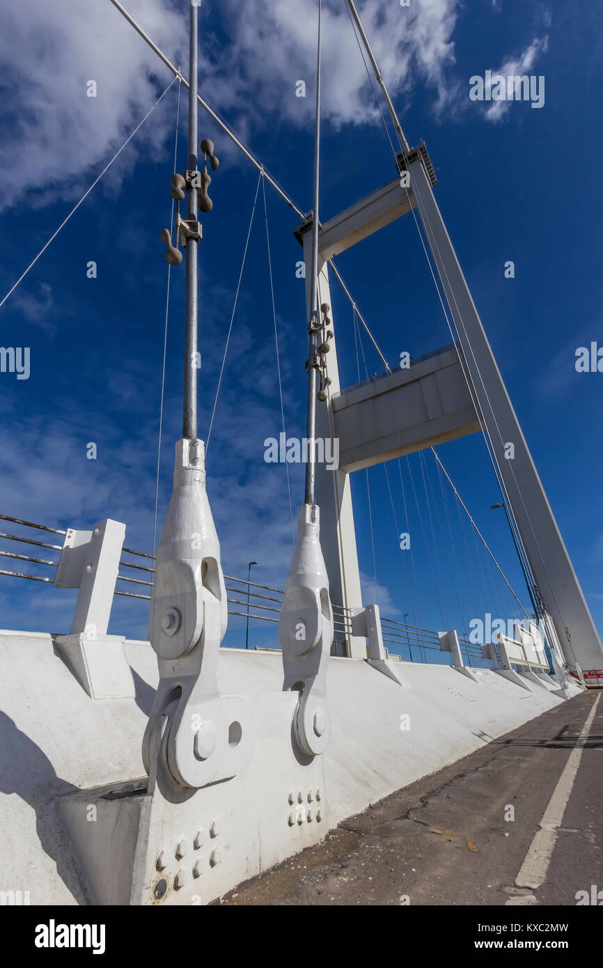 Severn Bridge M48 Engineering Stock Photo Alamy