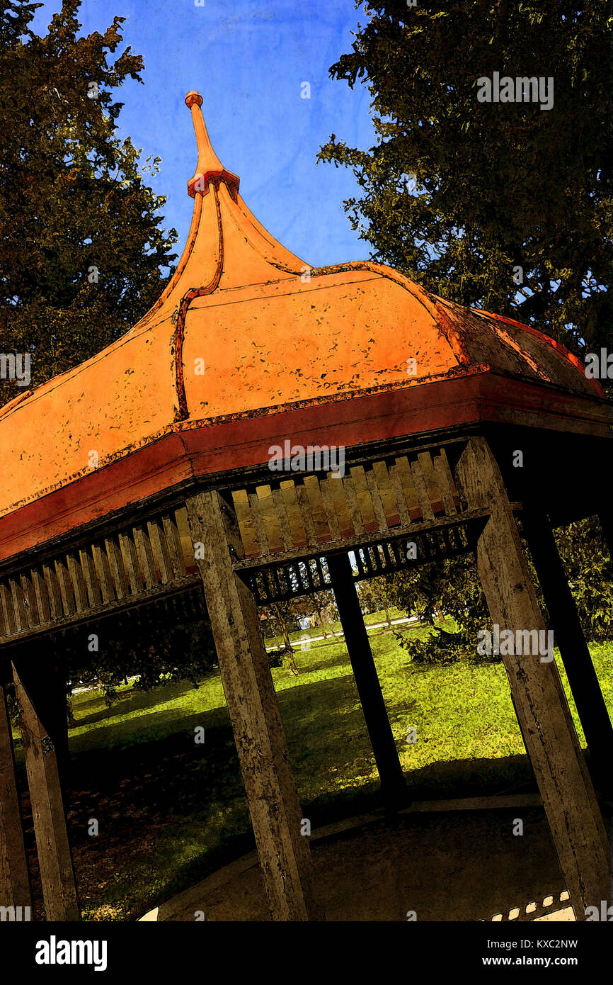 Pavilion Victoria Park Kitchener Ontario Canada Stock Photo Alamy